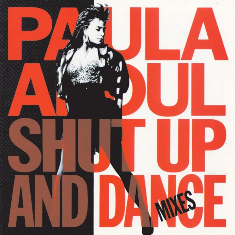 Cover des Remix-Albums von Paula Abdul mit dem Titel Shut Up and Dance: Mixes.