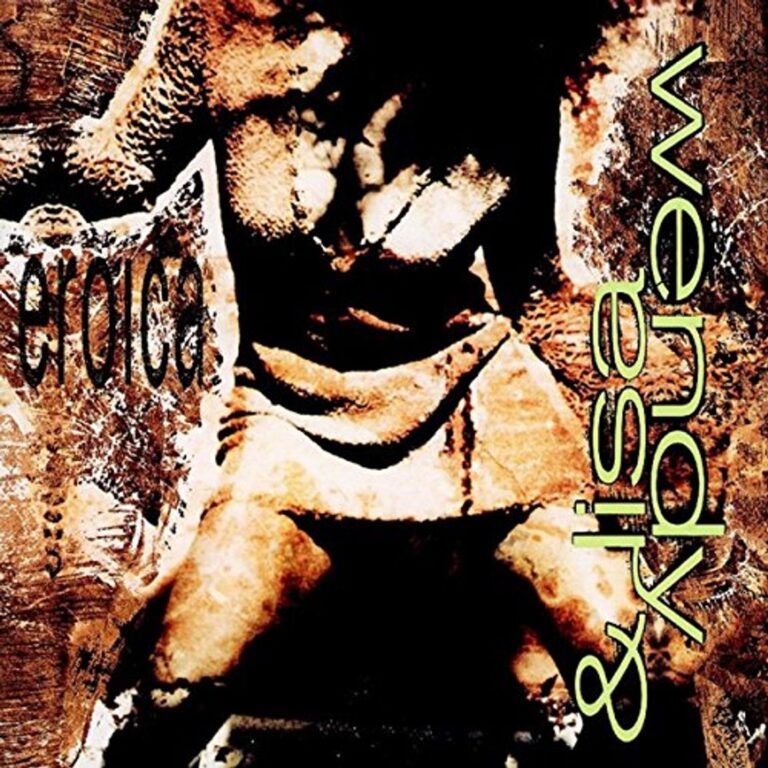 Albumcover von Eroica mit abstraktem Kunstwerk und dem Titel von Wendy & Lisa.