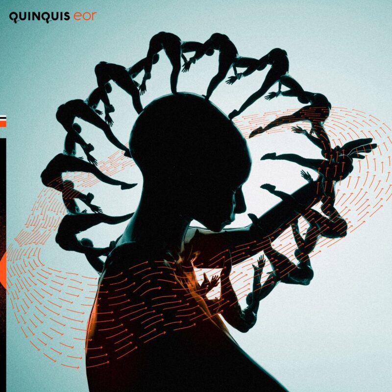 Cover der Single „Dec'h“ von QUINQUIS – ein elektronisch-mystischer Track über Meerjungfrauen, Neuanfang und das Loslassen von Trauer.