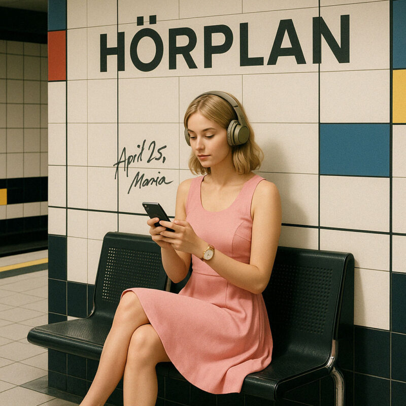 Hörplan April 2025 – Playlist mit neuen Songs von Künstlerinnen auf MariaStacks